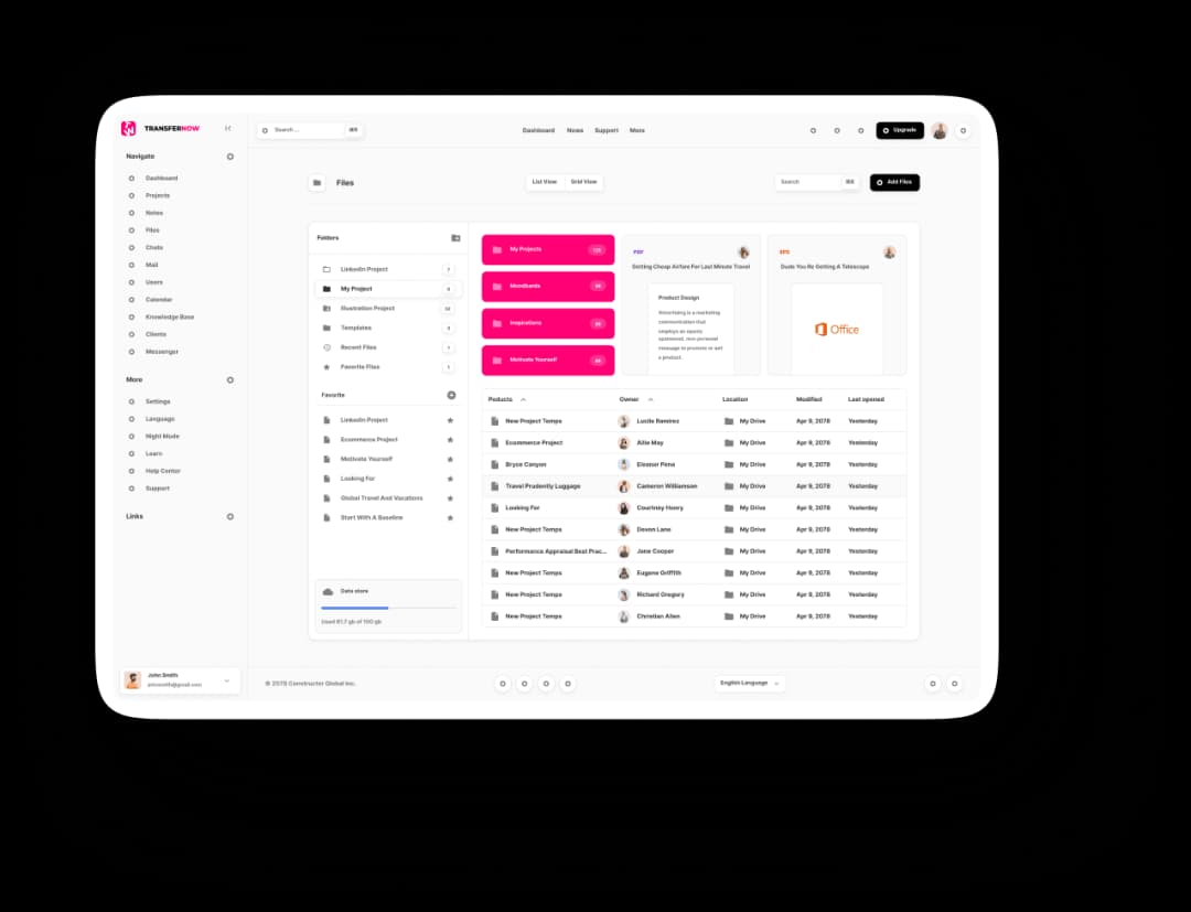 dashboard